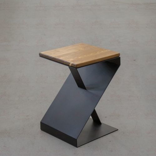 Moderner Couchtisch - ZETA - KRONEMAG MILLENIUM srl - Kiefer / Gestell aus Stahl / rechteckig