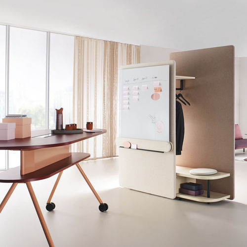 Magnettafel - DEEM  - Ophelis - weiß / wandmontiert / für Büro
