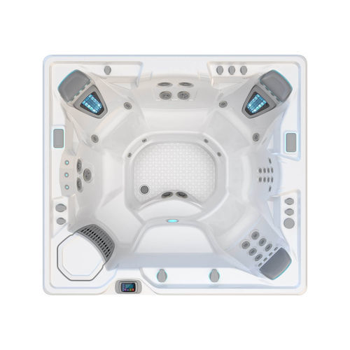 Whirlpool zum Aufstellen - GRANDEE™ - HotSpring® Spas - rechteckig / 7 Plätze / Acryl