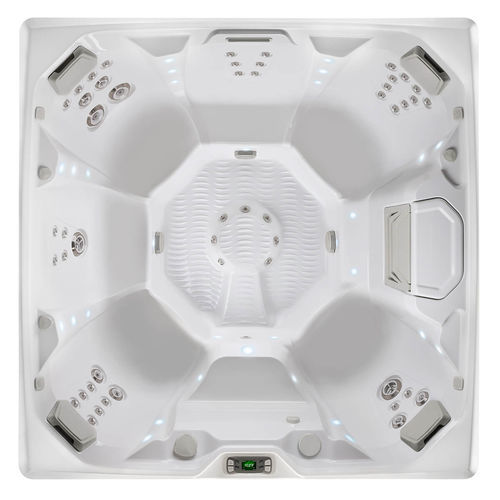 Whirlpool zum Aufstellen - PULSE™ - HotSpring® Spas - quadratisch / 7 Plätze / Acryl