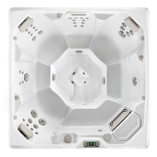 Whirlpool zum Aufstellen - FLASH™ - HotSpring® Spas - quadratisch / 7 Plätze / Acryl