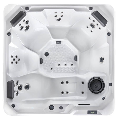 Whirlpool zum Aufstellen - RELAY™ - HotSpring® Spas - quadratisch / Sechssitzer / Acryl