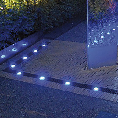 Bodenstrahler - LightPoint - ACO Building Drainage - LED / rund / IP67