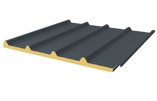 Sandwichpaneel für Dach - JI ECO PIR - Joris Ide - mit Aluminiumdeckblech / Polyisocyanuratkern PIR
