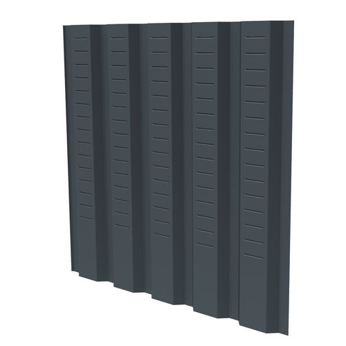 Paneel-Fassadenverkleidung - JI 30-207-1035 AVEC VENTILATION - Joris Ide - Stahl