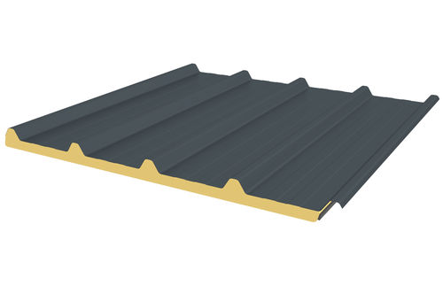 Sandwichpaneel für Dach - JI FIBROSTEEL - Joris Ide - einseitig metallbeschichtet / Kern aus PE-Schaum
