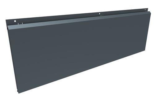 Fassadenverkleidung aus Lamellen - JI GR&Eacute;GALE B300-B400-B500-B600 - Joris Ide - Metall / glatt