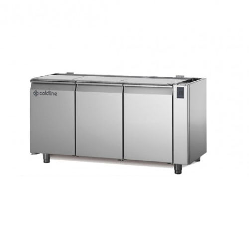 Profi-Gefrierschrank - TS17/1BR - Coldline - Unterbau / Edelstahl
