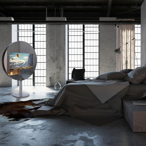 Bodenstehender TV-Spiegel - SPARK - HYMAGE - für Hotels / für Hotelzimmer / modern