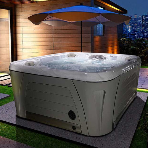 Einbau-Whirlpool - S45 - Clairazur - zum Aufstellen / quadratisch / Viersitzer