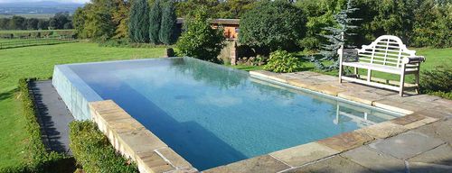 Maßgefertigtes Schwimmbecken - Clairazur - für Außenbereich / erdverlegt / Beton