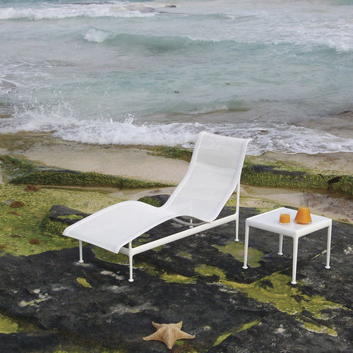 Moderner Couchtisch - 1966 - Knoll international - Polyester / extrudiertes Aluminium / Stahl