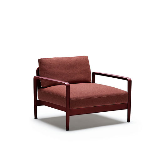 Moderner Sessel - LISSONI - Knoll international - Stoff / Polyurethan / Epoxid