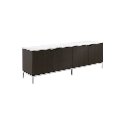Modernes Sideboard - Knoll international - Polyester / Polyurethan / Chrom