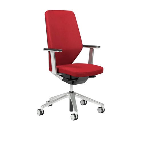 Moderner Bürostuhl - 656 - Stoll Giroflex - Stoff / Leder / Polster