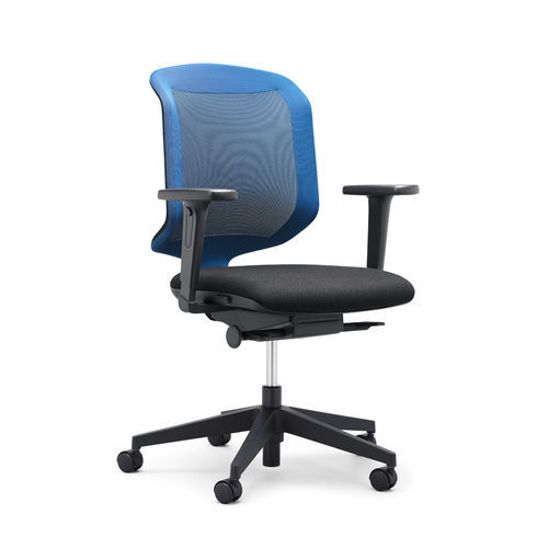 Moderner Bürostuhl - 434 - Stoll Giroflex - Netz / Stoff / Polster