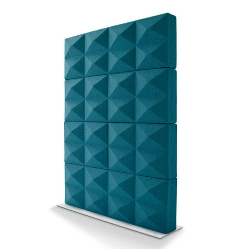Selbsttragende Akustikplatte - FABRICS - Four Design - mobil / Wolle / rechteckig