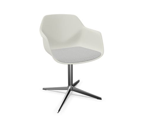 Moderner Besucherstuhl - FOURME&reg; 99 - Four Design - für den Innenraum / Stoff / Chrom