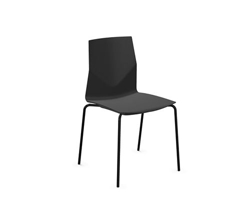 Moderner Besucherstuhl - FOURCAST&reg;2 FOUR ECO - Four Design - für den Innenraum / Stahl / Polypropylen