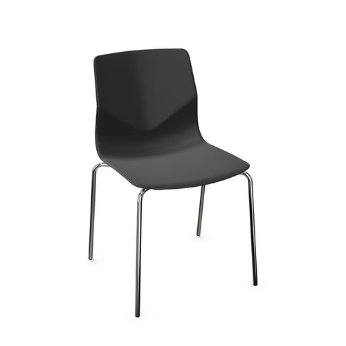 Moderner Besucherstuhl - FOURSURE&reg; 44 ECO - Four Design - für den Innenraum / Stahl / Polypropylen