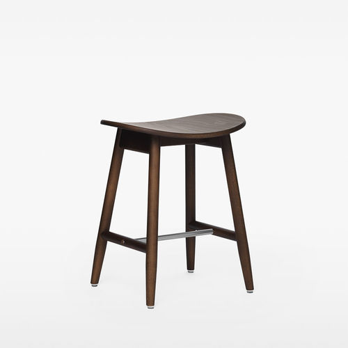 Moderner Hocker - ICHA  - Massproductions - Eiche / Buche / Polster