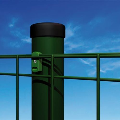 Metallzaunpfosten - TUBOLINEA  - Ferro Bulloni - modern / für öffentliche Bereiche / für Eckeinbau