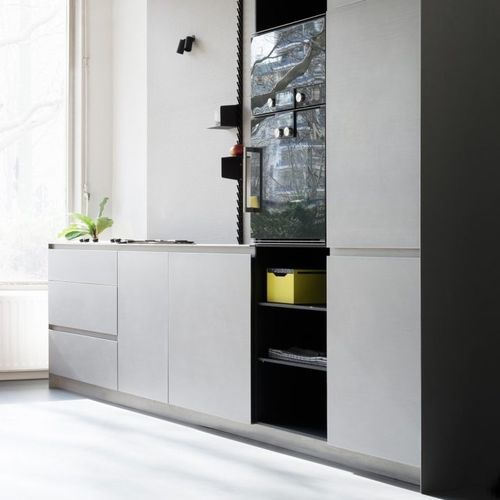 Moderne Küche - MK1 - MYKILOS - Eiche / Marmor / Edelstahl