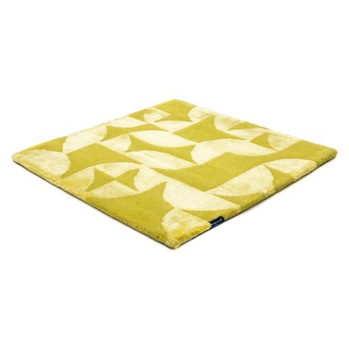Moderner Teppich - OBSIDIAN - Kymo - mit geometrischen Motiven / Neuseelandwolle / Tencel®