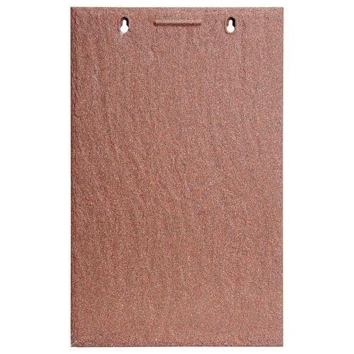 Dachziegel / flach ohne Falz - A00162 - Ardogres - Flach / Ton / rot