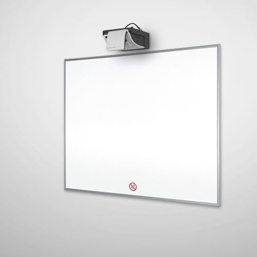 Wandmontierte Projektionswand - O-N248 161 - Adeco - muti-Format