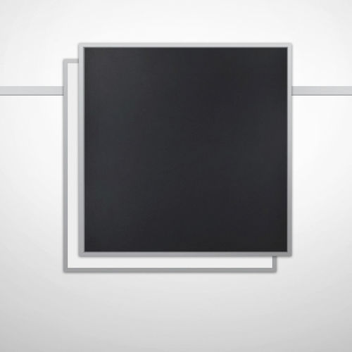 Magnettafel - S-223 090 - Adeco - schwarz / hängend / für professionellen Einsatz