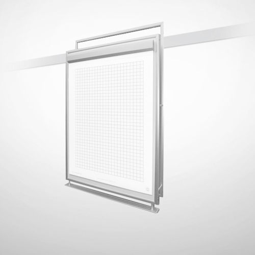 Magnettafel - S-N231 000 - Adeco - Flipchart / wandmontiert / Papier