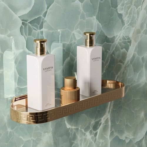 Wandmontiertes Regal - 0013998 - Versace Ceramics - modern / Metall / für Gewerbegebrauch