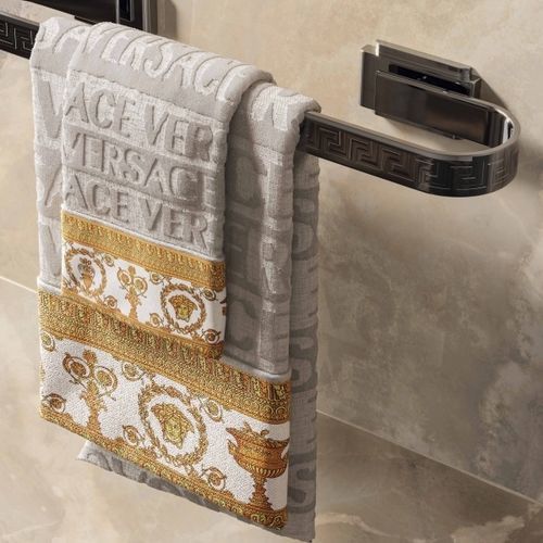 Handtuchhalter / 1 Stange - 0014007 - Versace Ceramics - wandmontiert / Metall