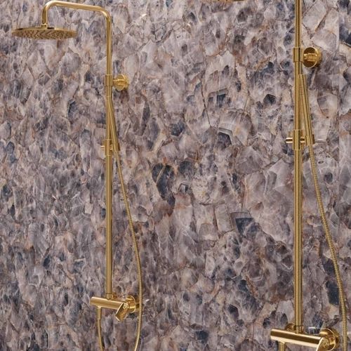 Einbauduschkopf - 0013171 - Versace Ceramics - rund / Regenstrahl / für Gewerbegebrauch