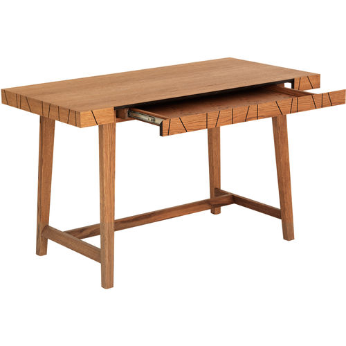 Bodenstehender Schreibtisch - VASS - Asplund - modern / Eiche / Holzfurnier
