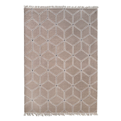 Moderner Teppich - STAR - Asplund - mit geometrischen Motiven / Wolle / rechteckig
