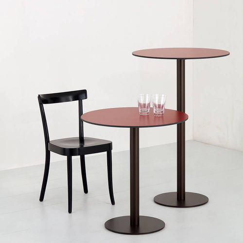 Moderner Bistrotisch - MEHRZWECK - Atelier Alinea - Laminat / Birke / Linoleum