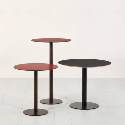 Moderner Stehtisch - MEHRZWECK - Atelier Alinea - Birke / Laminat / Linoleum