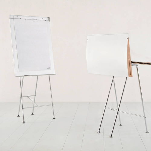 Whiteboard - UNIFLIPCHART - Atelier Alinea - bodenstehend / freistehend / anodisiertes Aluminium