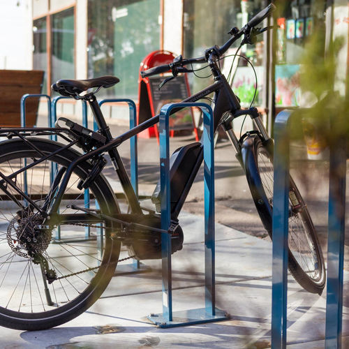Stahl-Parklet - CYCLING - Vestre - Modul / umweltfreundlich / mit Fahrradständer