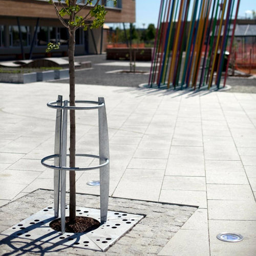 Baumschutz aus feuerverzinktem Stahl - URBAN  - Vestre