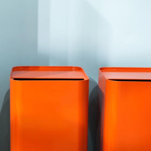 Abfallbehälter / galvanisiertem Stahl - FORUM  - Vestre - für Außenbereich / für öffentliche Bereiche / für städtische Bereiche