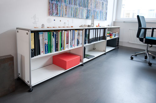 Modernes Regal - PON OFFICE - burkhard Leitner - HPL / für Büro