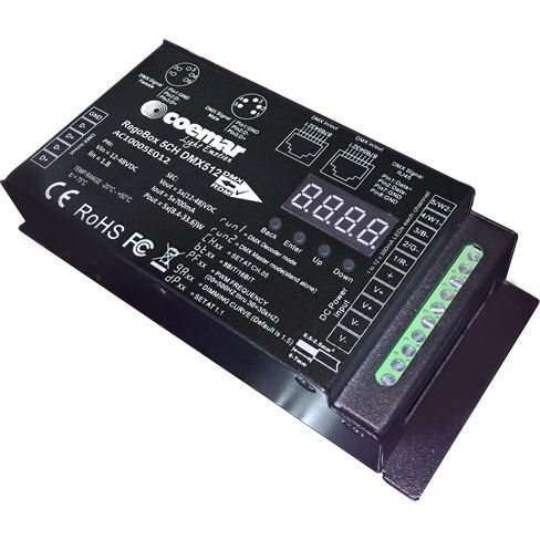DMX Steuerung / 48 Kanal- - REGOBOX 5CH DMX512 - Coemar Lighting S.r.l. - digital