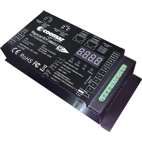 DMX Steuerung / 48 Kanal- - REGOLED 5CH DMX512 - Coemar Lighting S.r.l. - digital