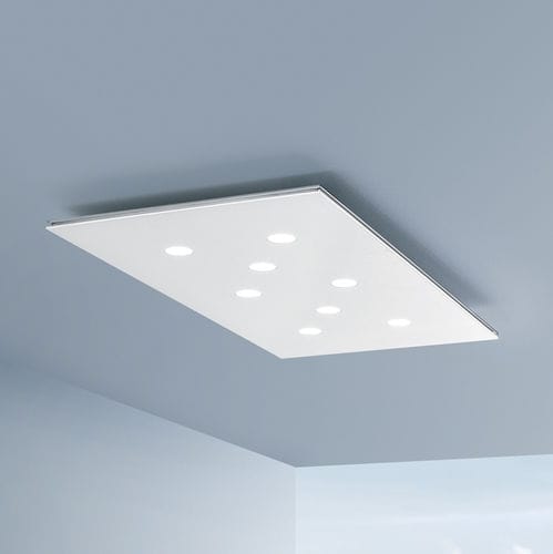 Moderne Deckenleuchte - POP - iconeluce.com - rechteckig / Aluminium / LED