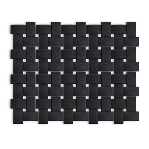 Wandmontierte Akustikplatte - SOUNDWAVE WICKER - OFFECCT - Polyesterfaser / farbig / für Büro