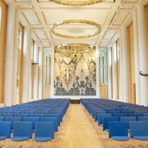 Stoff-Konferenzstuhl - BERGEN - OFFECCT - Leder / stapelbar / für Gewerbegebrauch