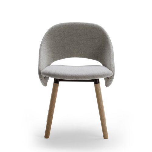 Besucherstuhl / skandinavisches Design - TAILOR - OFFECCT - für den Innenraum / Stoff / Leder